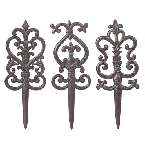 Sungmor Vintage Cast Iron Garden Stakes at Amazon