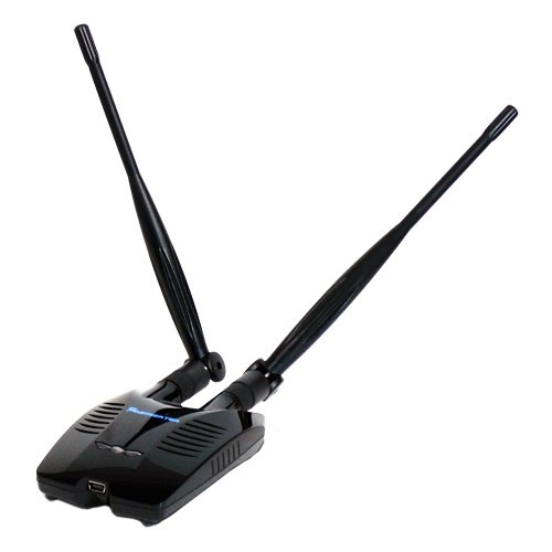 Premiertek.Net, Llc - Premiertek Powerlink 802.11N 1W High Power Usb 2.0 Wifi Adapter - Usb - 300 Mbps - 2.50 Ghz Ism - 4921.3 Ft Outdoor Range - External 