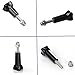 SHOOT 4in1 Kit Tripod adapter + J-Hook Buckle Mount + Quick Release Buckle + Long Screw for GoPro Hero 6/5/4/3+/3/5 Session/4 Session Campark AKASO DBPOWER Crosstour FITFORT Cameras Accessories