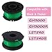 YWNYT SF-080 Replacement Spool for Black and Decker String Trimmer Spool Single Line 20ft 0.080