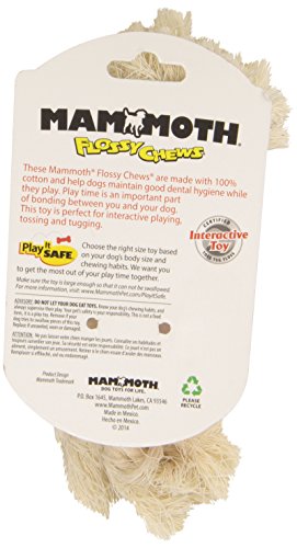 Mammoth Flossy Chew Small White Bone