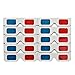 Tralntion 10pcs/Set Universal Paper Anaglyph 3D Glasses Red Blue Cardboard Movie Game DVD Video TV 3D Glassesthumb 1