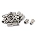 URBEST 304 Stainless Steel Rivet Nut Flat Head Insert Nutsert Knurled Body Blind Rivnut Assortment 50Pcs (M5x12mm)