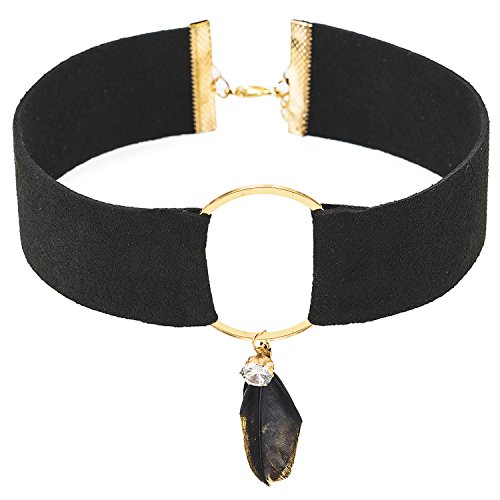 Black velvet fabric choker fashion hot sex ladies elega…