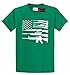Comical Shirt Men's Gun American Flag Shirt Patriotic USA Pride Tee T-Shirt