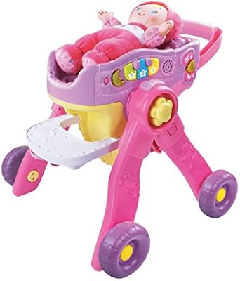 vtech 3 in 1 care and learn stroller