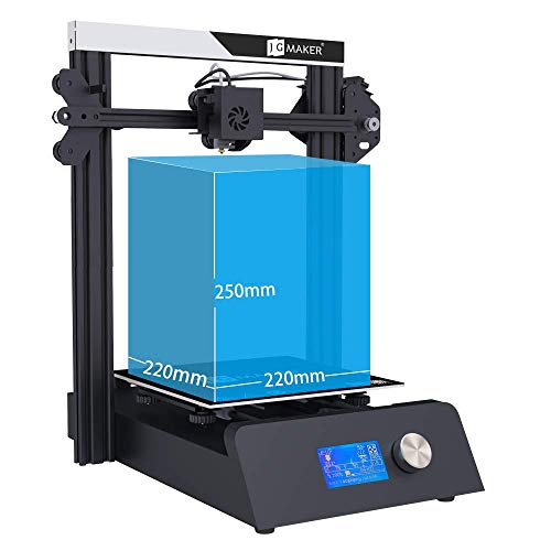 JGMAKER Magic 3D Printer with Automatic Memory,Aluminum DIY Kit Resume Print Work with PLA Filament Printing Size 220x220x250mm - Thumbnail 2
