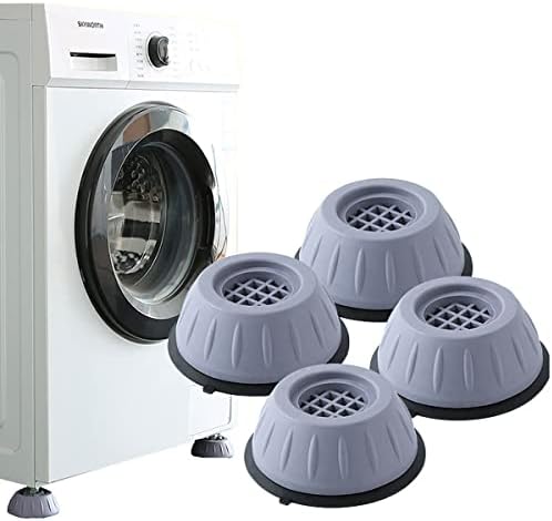 SPARES2GO Anti Vibration Rubber Feet Appliance Furniture Non Slip Shock