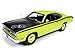1971 Plymouth Duster 340 Hardtop Green with Black Hood MCACN Limited Edition to 1,002 Pieces Worldwide 1/18 Diecast Model Car by Autoworld AMM1154