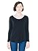 American Apparel Women's Long Sleeve Ultra Wash Tee, Black, Medium