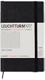 Leuchtturm1917 Notebook Pocket A6 Softcover Squared - Black