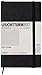 LEUCHTTURM1917 - Notebook Softcover Pocket A6-123 Numbered Pages for Writing and Journaling (Squared, Black)