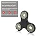 Moopai The Anti-Anxiety Fidget Spinner Helps Focusing Fidget Toys Premium Quality EDC Focus Toy for Kids & Adults Best Stress Reducer Relieves ADHD Anxiety and Boredom(Black)