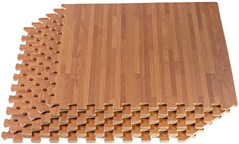 Exercise Fitness Accessories Anti Fatigue Flooring Premium Wood