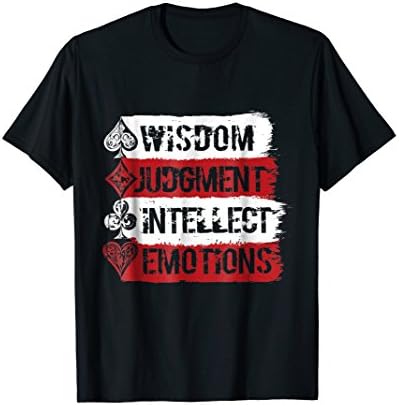 Fifty2DesignArt of Cardistry Playing Cards Suits Flourish Magician Gift T-Shirt
