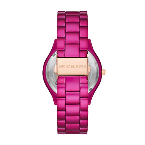 Michael Kors Women's Slim Runway Quartz Watch with Stainless Steel