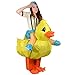 Airblown Inflatable Rubber Duckie Duck Racer Adult Costume