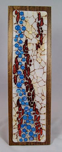 Abstract Waterfall - Fused Glass #WL70