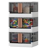 Sineda 8.4 Gallon Collapsible Storage Bins with
