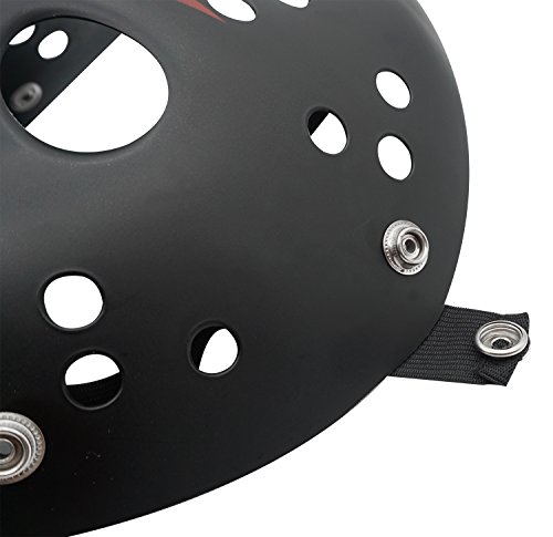 Lovful Cosplay Costume Mask Halloween Party Cool Mask,Black,One Size