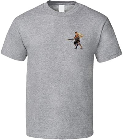 Overwatch Hanzo Small Emblem T Shirt 5XL Sport Grey