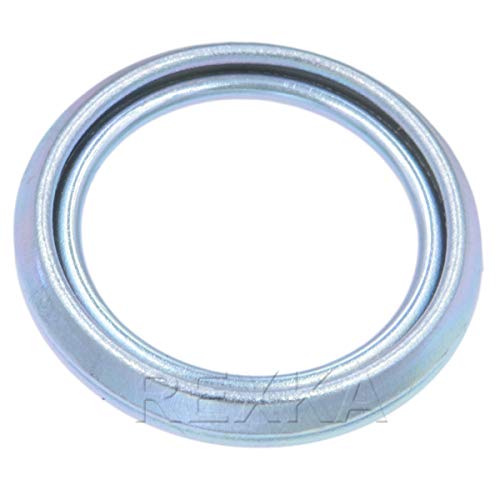 Rexka 20pcs Transmission Drain Plug Gasket Compatible with Toyota Lexus