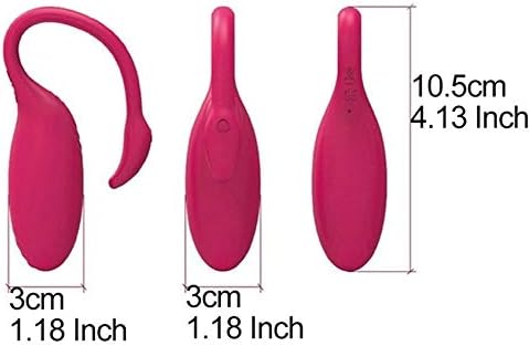 Red Waterproof Wearable Smart APP Bluetooth Remote Control Toys for Women