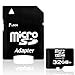 5-Star Inkjet Cartridge 32GB Micro SD SDHC TF Memory Card Class 10 w/SD Adapter for Smartphones Tablet!