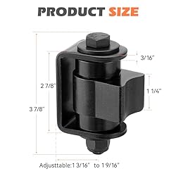 SPARKWHIZ Heavy Duty Gate Hinges, Adjustable