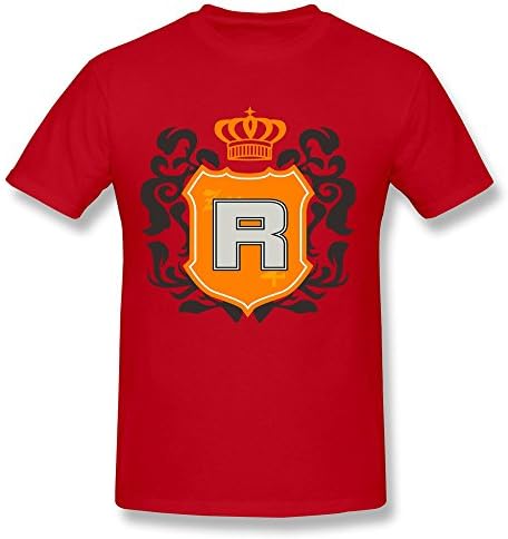 WSB Men's T Shirt Great Letter R Crown Vintage Art Red S