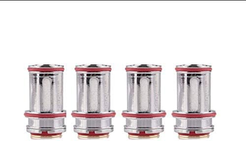 4pack Replacement C-o-i-l-s H-e-a-d-s for 0.25ohm 0.5ohm 0.4ohm for U-w-e-l-l Crown III (0.25ohm)