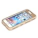 iPhone 6S Bling Case,iPhone 6 Bling Case,HKW (TM) Bling Rhinestone 3 in 1 Armor Defender Shockproof Back Case Protective Cover for Apple iPhone 6,6S 4.7 inch Diamond Case (Gold) (MA1841)