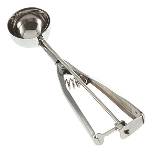 Emousport 3PCS/lot 4CM 5CM 6CM Kitchen Ice Cream Mash Potato Scoop Stainless Steel Spoon Spring Handle Kitchen Accessories