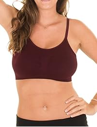 Juego de 4 almohadillas extraíbles de nailon y elastano para sujetadores