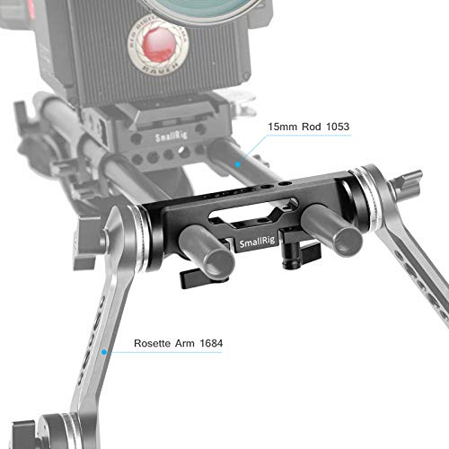 Smallrig Camera Extension Arm Connector 15mm Dual Rod Clamp