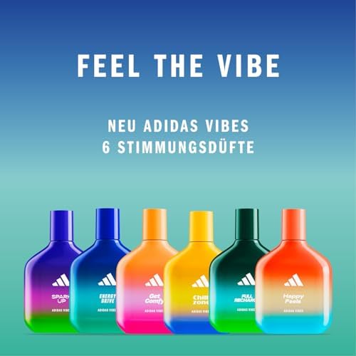 Vibes Energy Drive Eau de Parfum, langanhaltender, energiespendender Unisex-Duft mit natürlichen ätherischen Ölen, 100ml