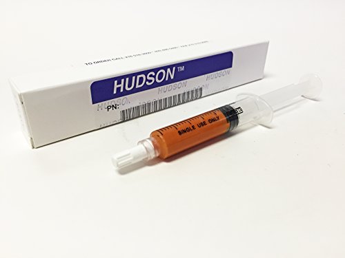 HUDSON Diamond Compound Monocrystalline Synthetic Heavy 5 gram tube 6 Micron Orange Polishing lapping paste