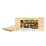 Nature's Cuisine NC009 14 by 5-1/2-Inch Cedar/Alder/Maple Combo Outdoor Grilling Plank, 1 Each