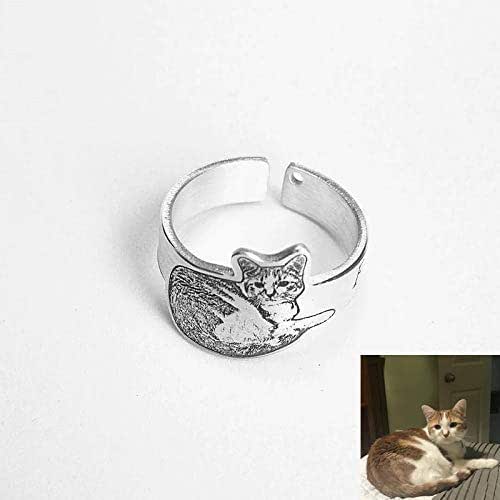personalized cat ring
