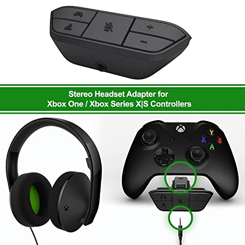 Plauduct Stereo Headset Adapter for Xbox One/One S/Elite 1&2/Series SX