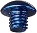 Traxxas 3940 Button Head Screw 4x4 Aluminum Blue, 6-Piece, 135-Pack