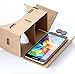 2016 Perman New for Google DIY Cardboard Quality 3D Glasses VR Virtual Reality Fit 4-6 Inch Screen Smartphones, iPhone, Google, Nexus 6, Samsung Mobile Phones