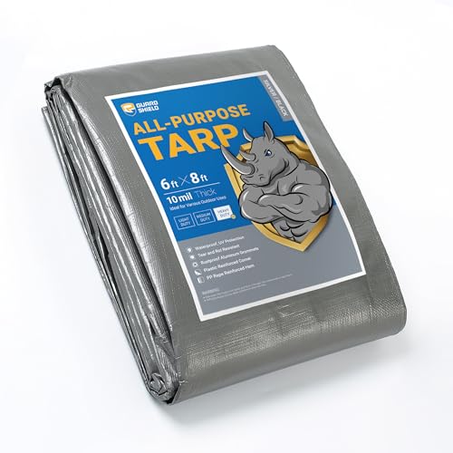 GUARD SHIELD Heavy Duty Tarp 6x8