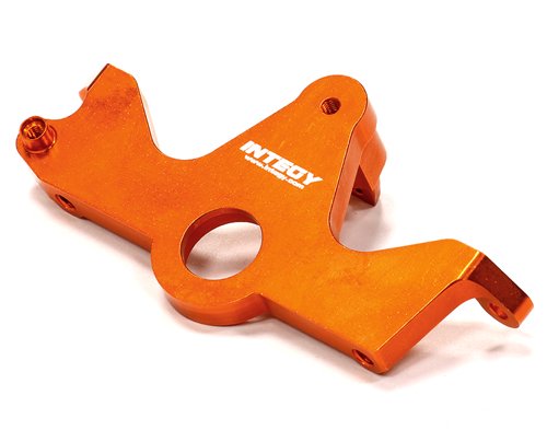 Integy RC Model Hop-ups T8599ORANGE Billet Machined T2 Motor Mount Block for 1/10 Stampede 4X4 & Slash 4X4 (non-LCG)