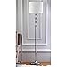 SAFAVIEH Lighting Collection Riga Clear Crystal/ Chrome 60-inch Living Room Bedroom Home Office Standing Floor Lamp (LED Bulb Included)