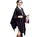 Ysiop Women Knit Wraps Big Size Pashmina Cappa Worm Tippet