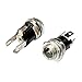 SINNRY 10 Pcs 3 Terminals DC Power Jack Socket Female Panel Mount Connector (5.5mmx2.5mm)