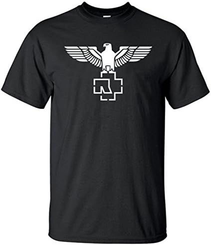 Cruelen New Arrival 2017 Summer Men T Shirt 100% Cotton Hip Hop T-Shirts Rock and Roll Rammstein Punk Style Tops Tees Camisa Masculina (XL)