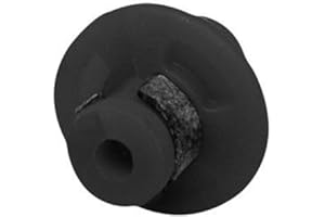 TRUGLO Durable Soft Rubber Superior High-Performing Easy-To-Install Bow Hunting Archery Slotted Kisser Button - Color Options