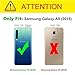 J&D Case Compatible for Galaxy A9 2018 Case, [Carbon Fiber Pattern] [Drop Protection] Shock Resistant Protective TPU Slim and Anti-Scratch Case for Samsung Galaxy A9 (Release in 2018) Bumper Case